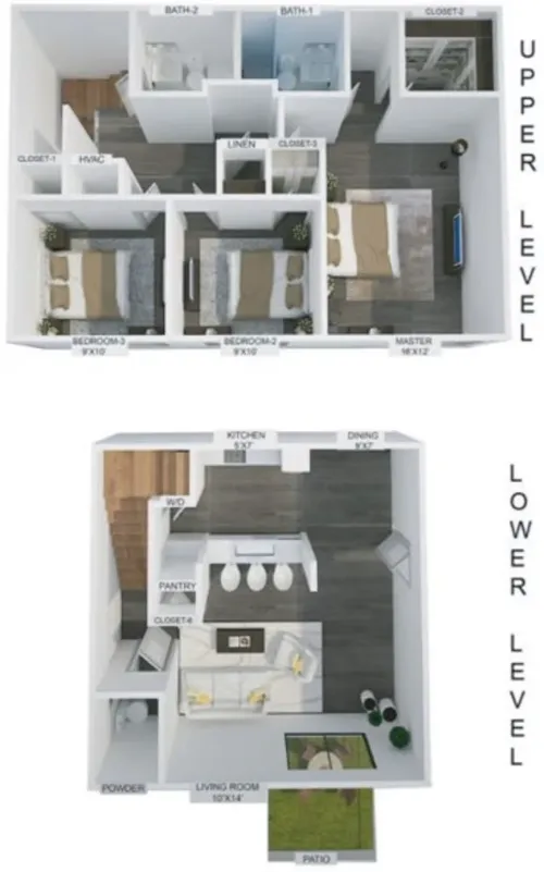 Mueller Crossing floor plan 4