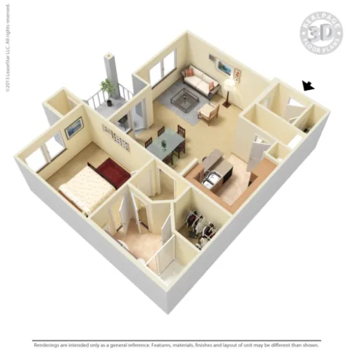 Northside on Travis Sherman Floorplan 2