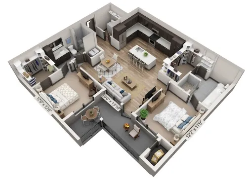 Overture Arboretum floorplan 10