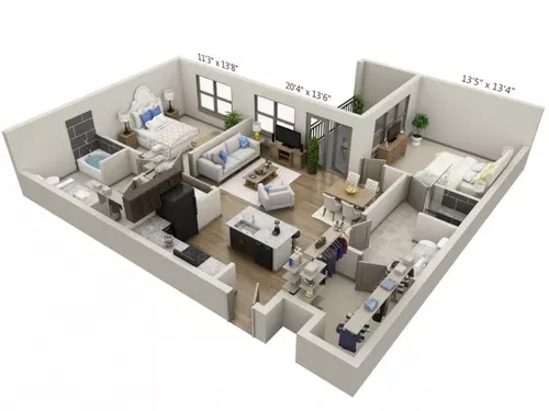 Overture Plano Floorplan 4