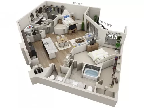 Overture Plano Floorplan 7