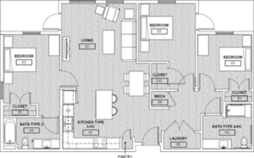 Pathways at Chalmers Courts South floorplan 5