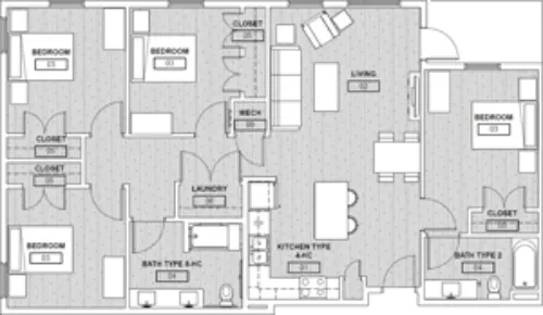 Pathways at Chalmers Courts South floorplan 7