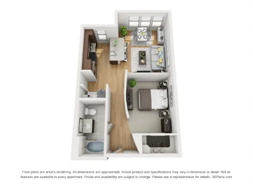 Pressler Apartments floor plan 2