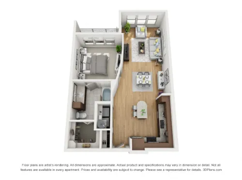 Pressler Apartments floor plan 4