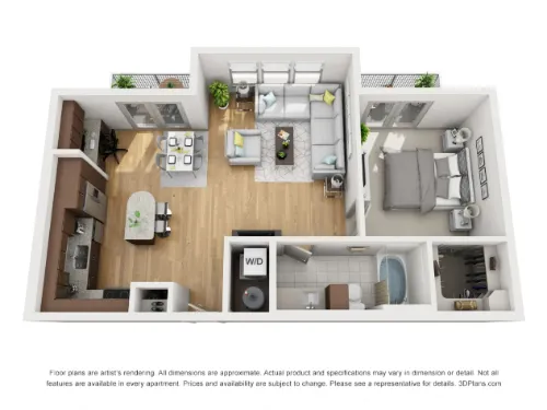 Pressler Apartments floor plan 5