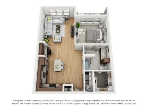 Pressler Apartments floor plan 7