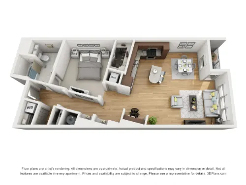 Pressler Apartments floor plan 8