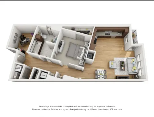 Pressler Apartments floor plan 9