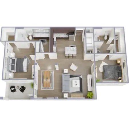 Residence at Oakmont Apartments FloorPlan 8