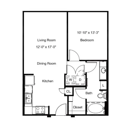 Residences at Saltillo floor plan 4