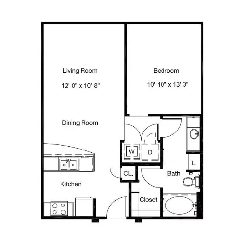 Residences at Saltillo floor plan 6