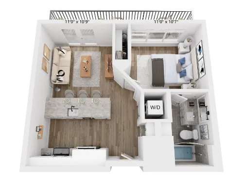 Rivette Tower floor plan 1