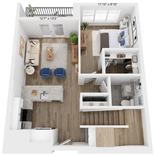 Rivette Tower floor plan 1