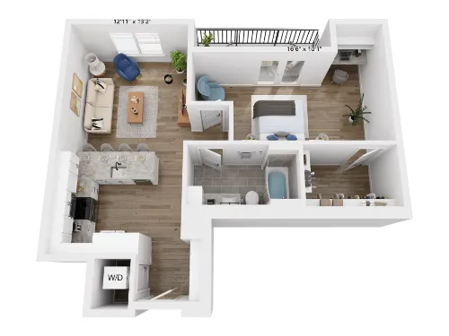 Rivette Tower floor plan 12