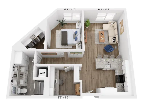 Rivette Tower floor plan 14