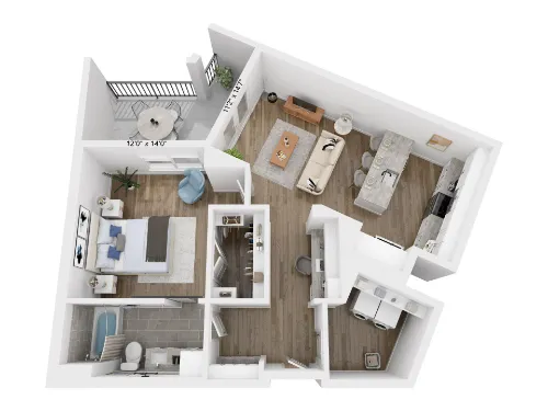 Rivette Tower floor plan 16