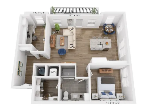 Rivette Tower floor plan 17