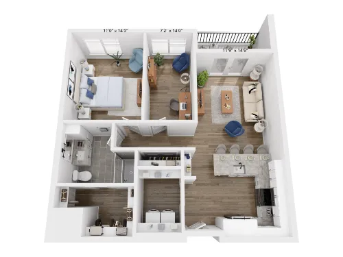 Rivette Tower floor plan 19