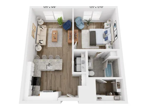 Rivette Tower floor plan 2