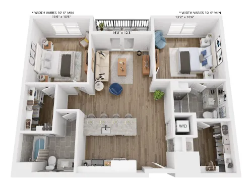 Rivette Tower floor plan 2