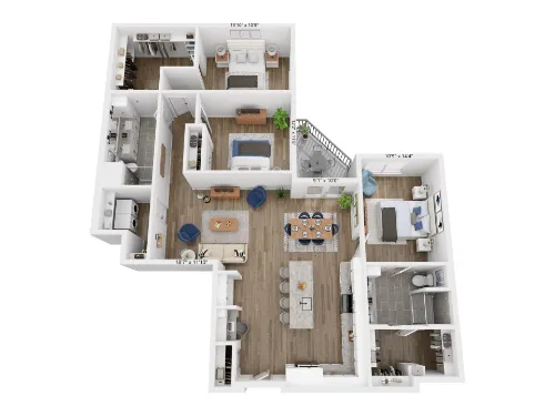 Rivette Tower floor plan 2