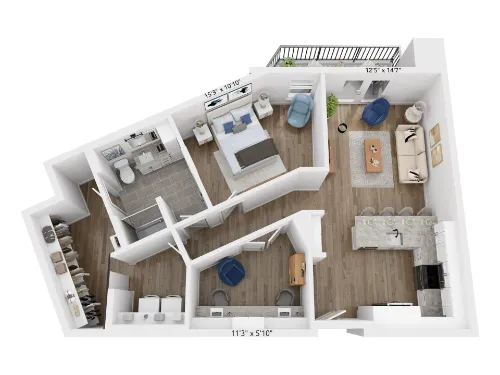 Rivette Tower floor plan 20