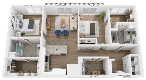 Rivette Tower floor plan 5