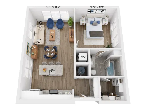 Rivette Tower floor plan 9