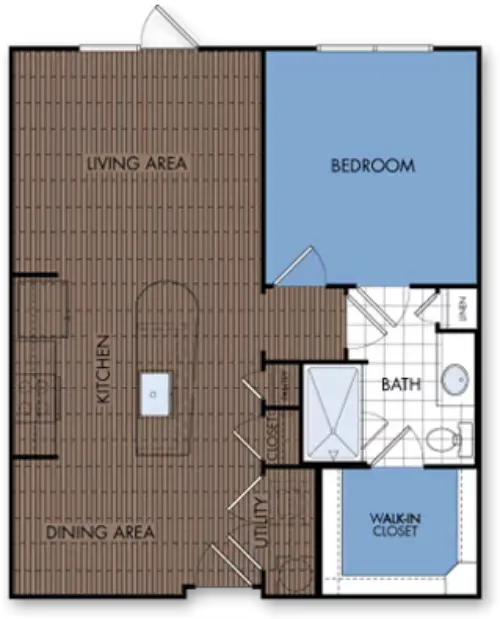 SYNC at Mueller floorplan 3