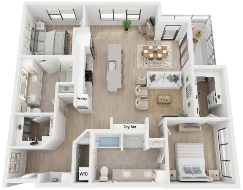 Solomon floorplan 21