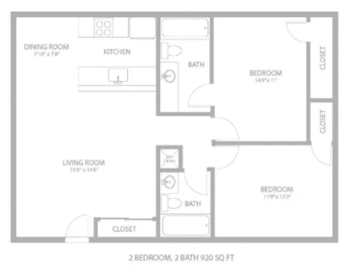 Su Casa floor plan 1