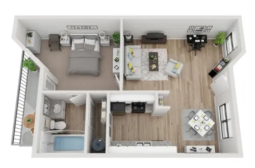 Summit at Hyde Park floor plan 1