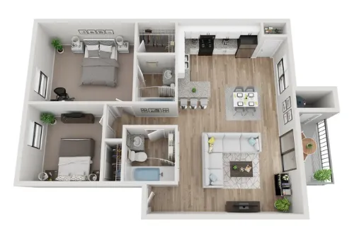 Summit at Hyde Park floor plan 2