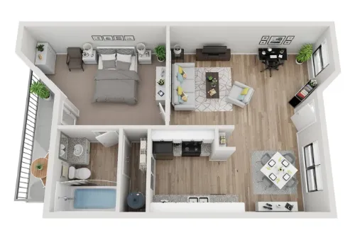 Summit at Hyde Park floor plan 2