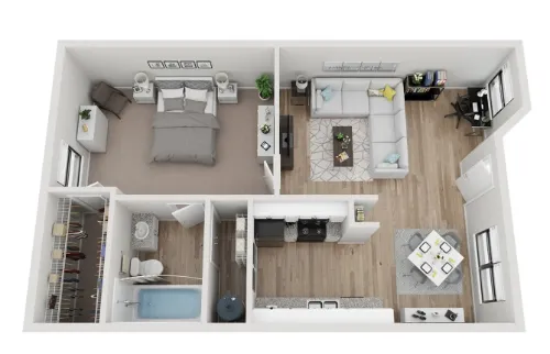 Summit at Hyde Park floor plan 3