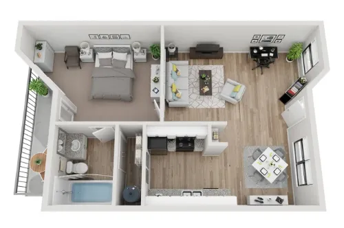 Summit at Hyde Park floor plan 7