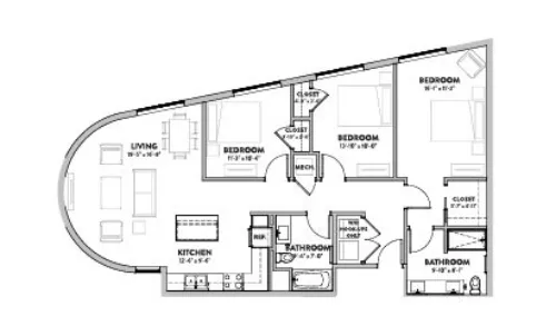 Talavera Lofts floorplan 11