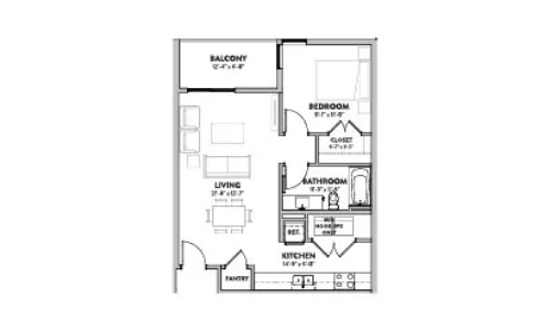 Talavera Lofts floorplan 3