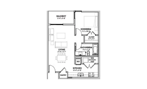 Talavera Lofts floorplan 4