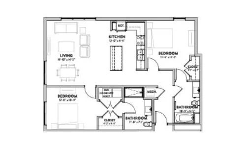 Talavera Lofts floorplan 9