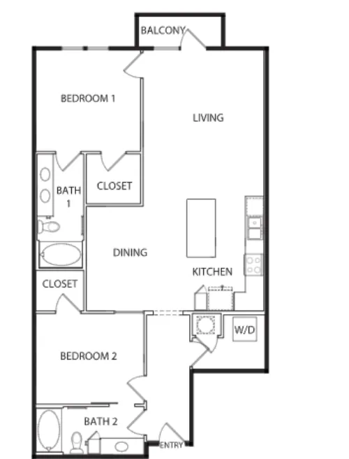 The Arnold Apartment Austin Floor Plan 20