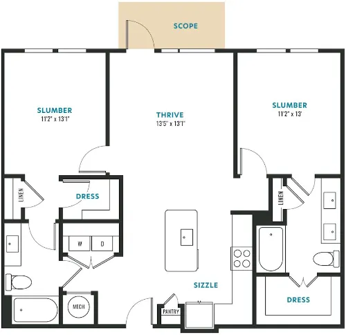 The Banks of Springdale floorplan 12