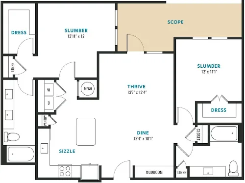 The Banks of Springdale floorplan 13