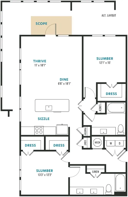 The Banks of Springdale floorplan 14