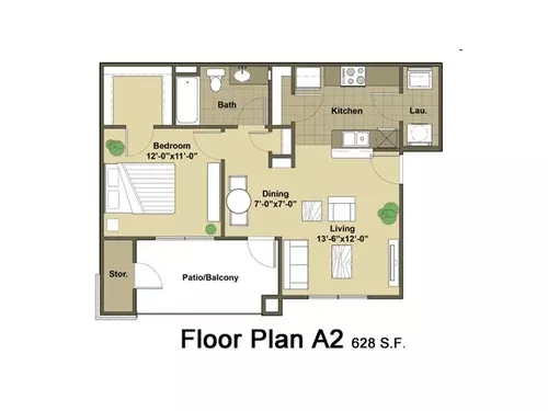 The Bridges on Travis Floorplan 2