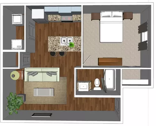 The Brooks on Heritage Parkway Floorplan 1