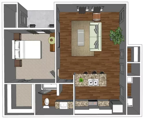 The Brooks on Heritage Parkway Floorplan 3