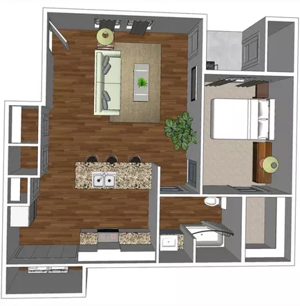 The Brooks on Heritage Parkway Floorplan 4