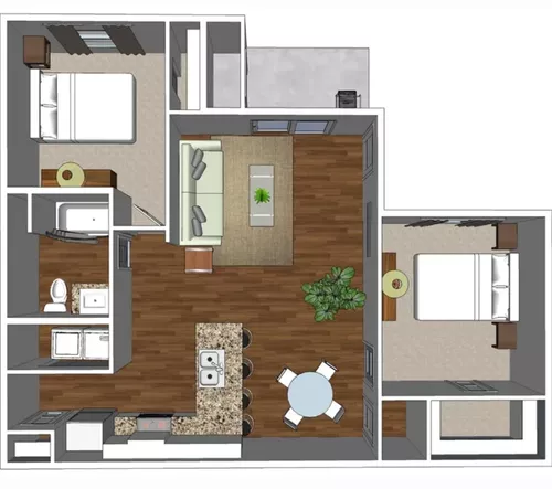 The Brooks on Heritage Parkway Floorplan 5